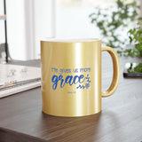 31SGM  Silver and Gold Christian Mug