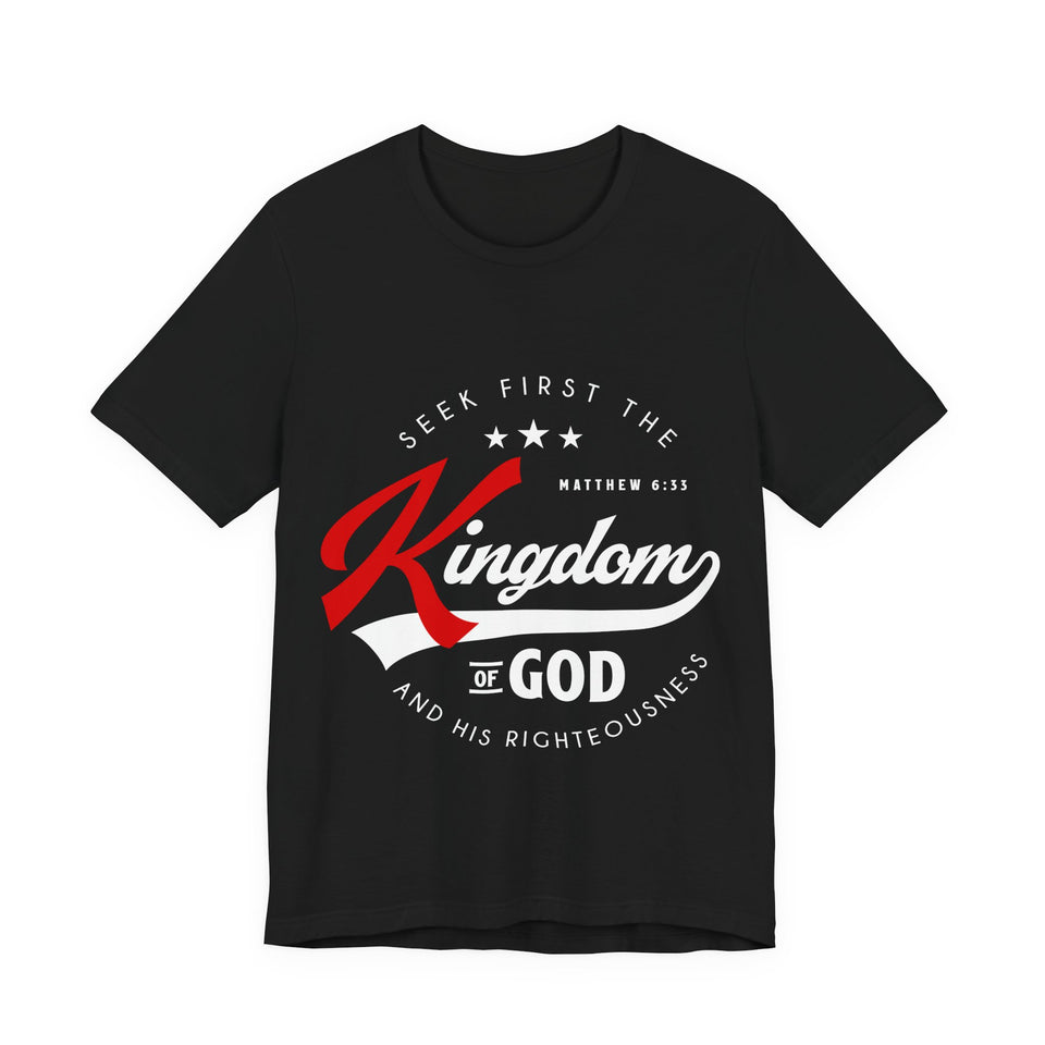 20CTS   Unisex  Christian t shirt Kingdom of God