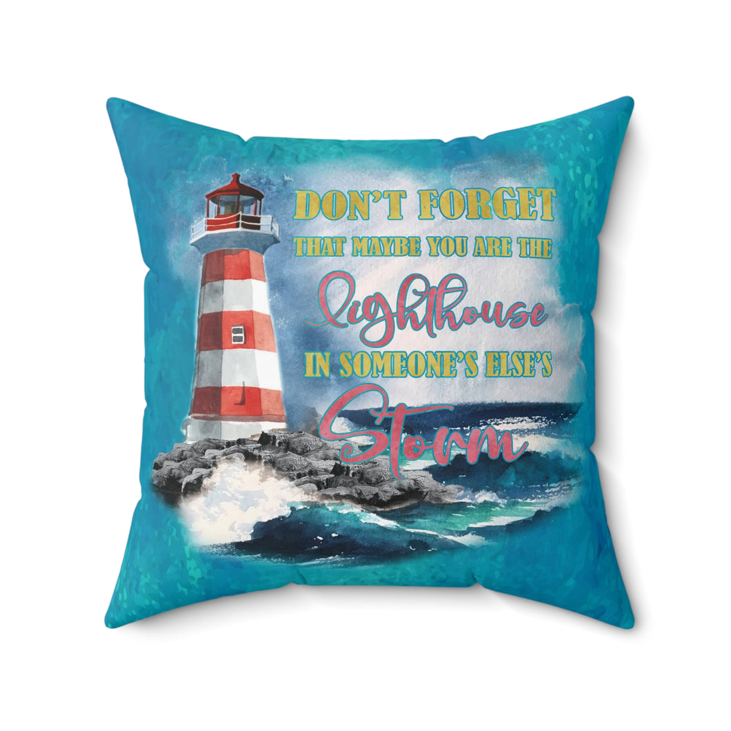 11LHP  Lighthouse Pillow