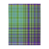 27CB  Colorful Plaid Blanket