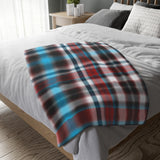 54CB  Colorful Plaid Blanket