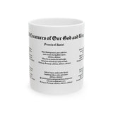 12H  Creatures of Our God God and King Mug