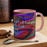 66CMSM  Colorful Marble Jeremiah 30:17 Mug
