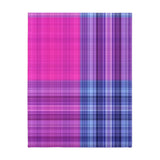 17CB  Colorful Plaid Blanket