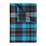 56CB  Colorful Plaid Blanket