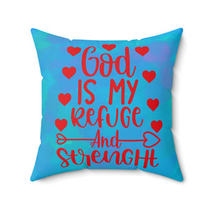 15WCP  Watercolor Christian Pillow