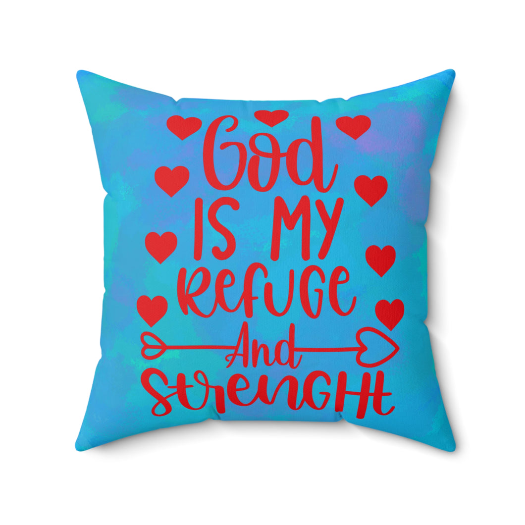 15WCP  Watercolor Christian Pillow