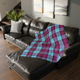19CB  Colorful Plaid Blanket