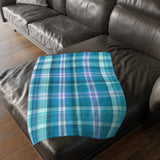 10CB  Colorful Plaid Blanket