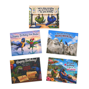 Charlie & Alex Adult Birthday Cards MGC10