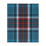 55CB  Colorful Plaid Blanket
