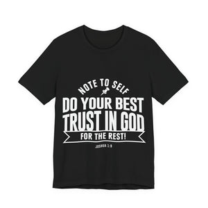 24CTS  Unisex Christian t shirt Trust in God