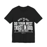 24CTS  Unisex Christian t shirt Trust in God