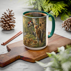 AM17  Forest Woodpecker Mug