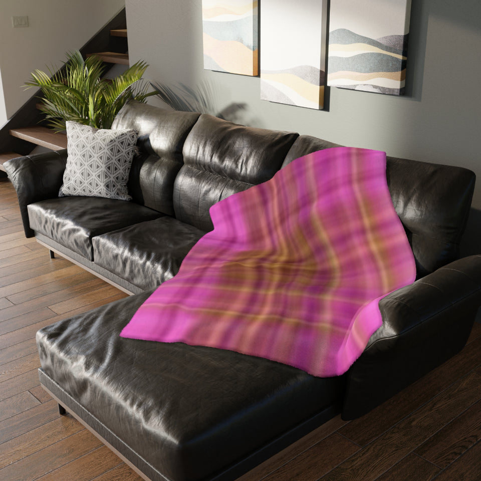 11CB  Colorful Plaid Blanket