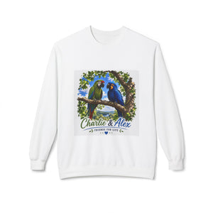 Charlie & Alex – Friends for Life Tree Perch Christian Sweatshirt CA22