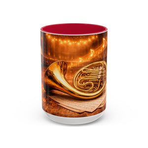 MIM13  French Horn Music Mug