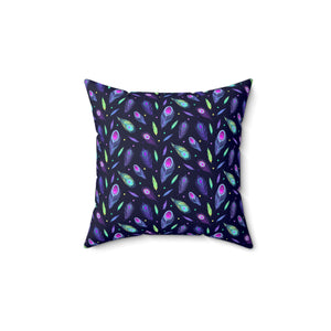 63PCF  Peacock Feather Pillows