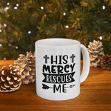 10WCM  White Christian Coffee Mug