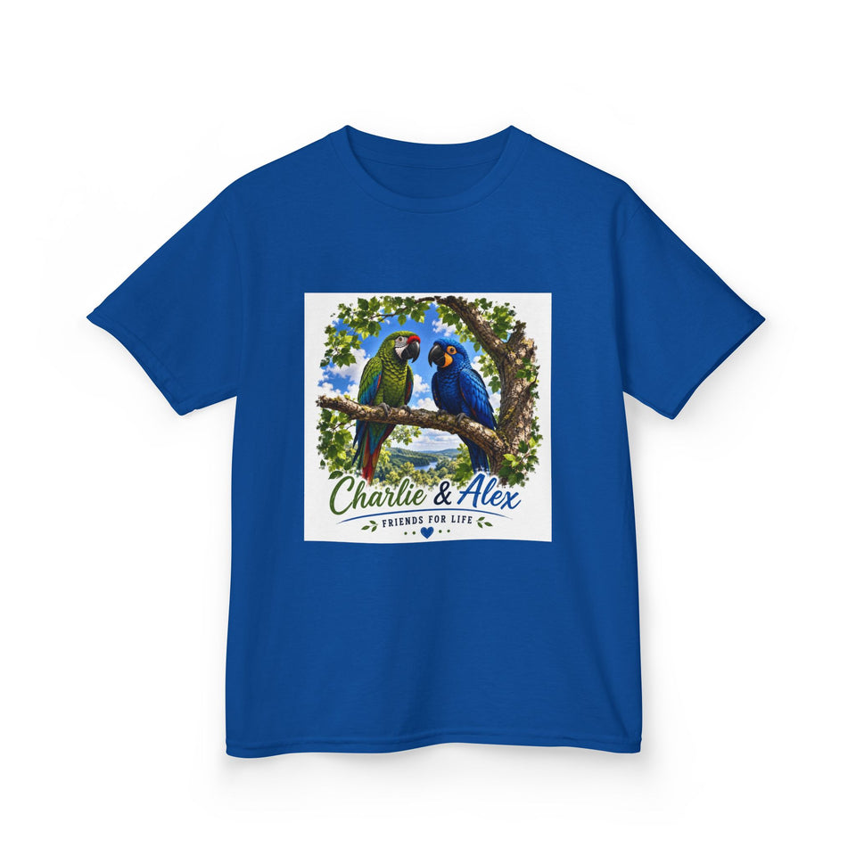 Charlie & Alex – Friends for Life Kids T-Shirt CA32
