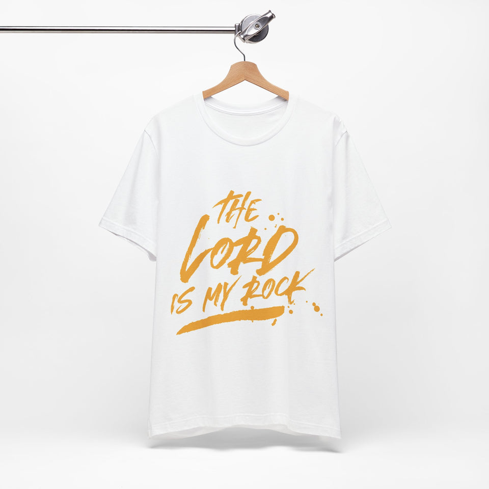 21CTS   Unisex Christian t shirt The Lord is my Rock