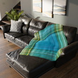 16CB  Colorful Plaid Blanket