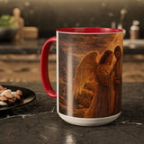BSM54  Angels Ministering to Jesus Mug