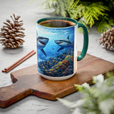 AM33.  Great White Shark Mug