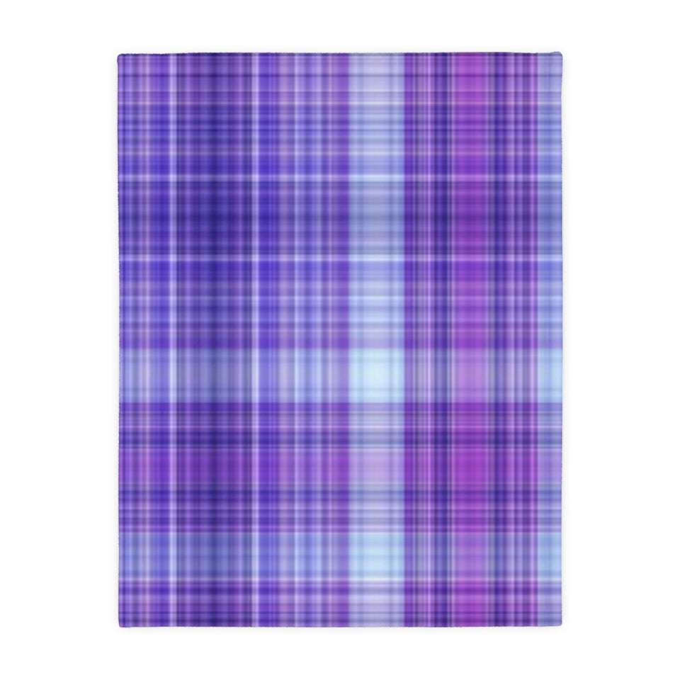 15CB  Colorful Plaid Blanket