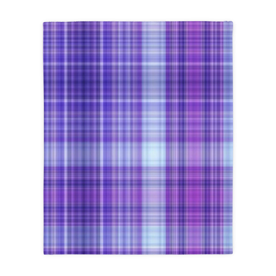 15CB  Colorful Plaid Blanket
