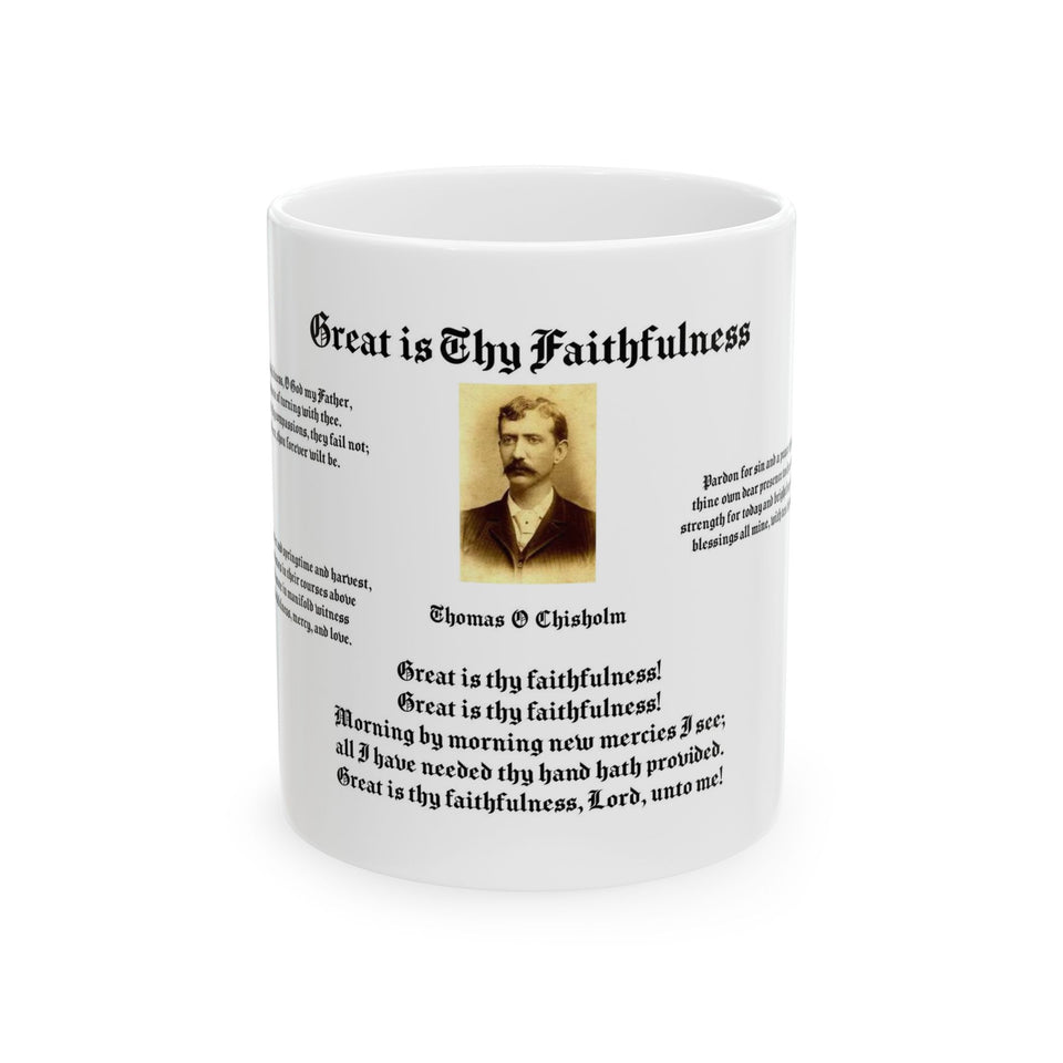 15H  Great is Thy Faithfulness Mug