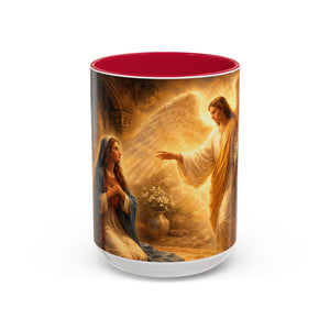 BSM42 Angel Visits Mary Mug