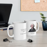 16WQM  George Washington Historical quote mugs
