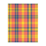 9CB  Colorful Plaid Blanket