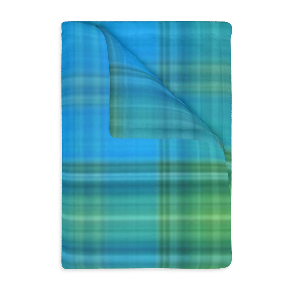 13CB  Colorful Plaid Blanket