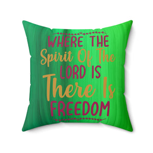 44WCP  Watercolor Christian Pillow