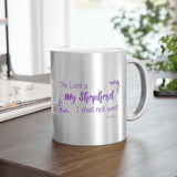 61SGM  Silver and Gold Christian Mug