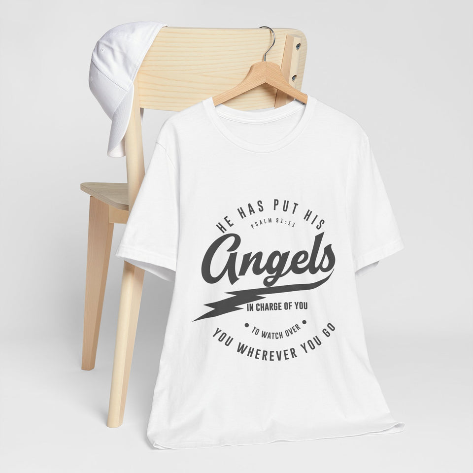 1CTS   Unisex Christian t shirt Psalms 91