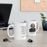 5JMM   James Madison Historical quote mug