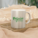 38SGM  Silver and Gold Christian Mug