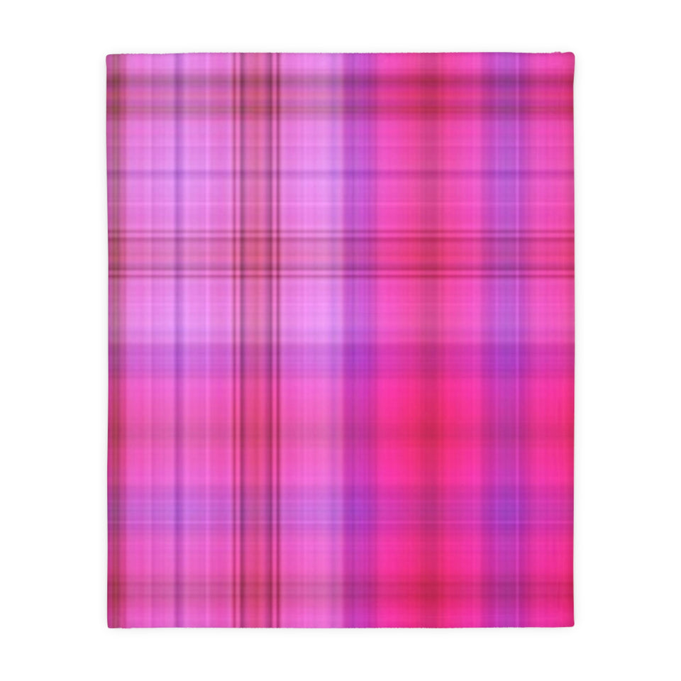 14CB  Colorful Plaid Blanket