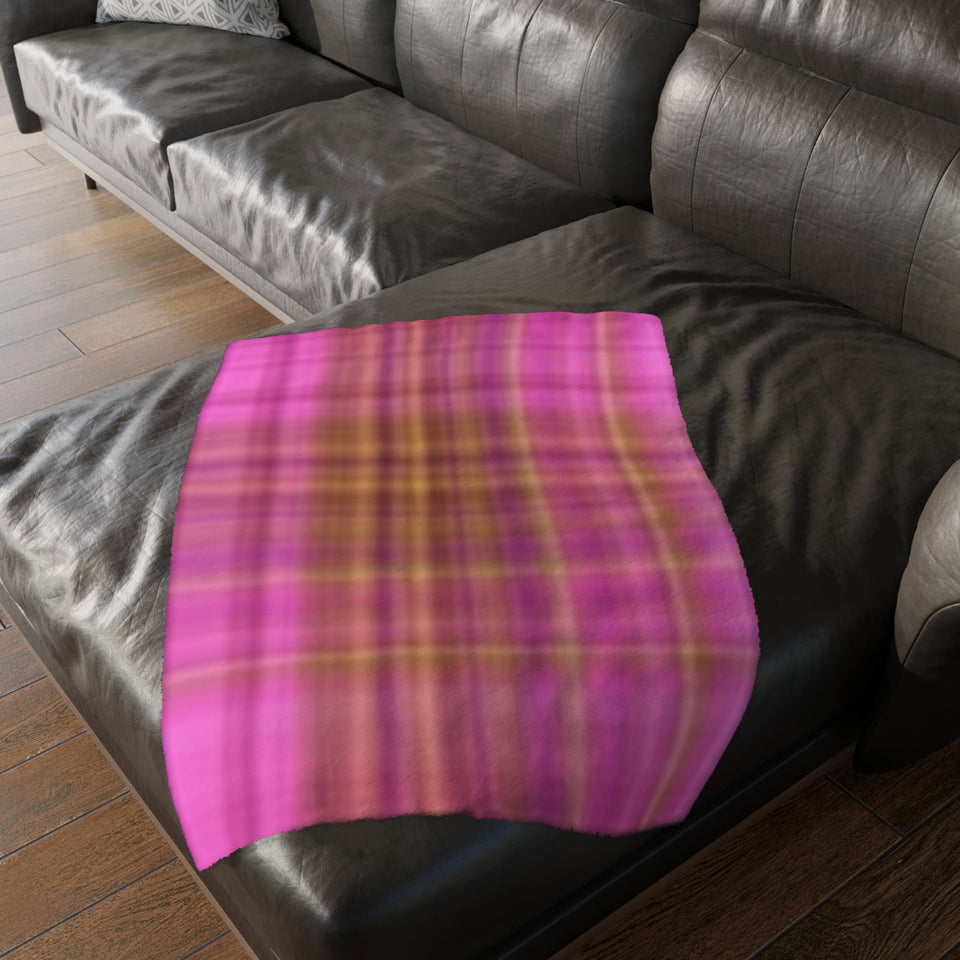 11CB  Colorful Plaid Blanket
