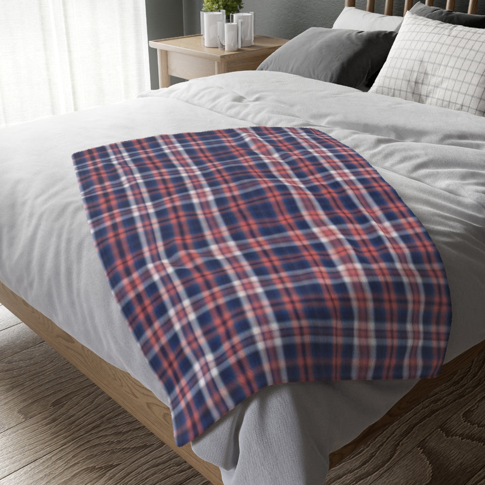 6CB  Colorful Plaid Blankets