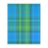 13CB  Colorful Plaid Blanket