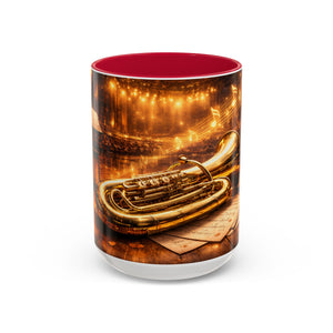 MIM11  Musical Brass Tuba Mug