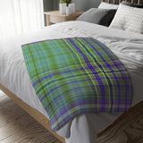 27CB  Colorful Plaid Blanket