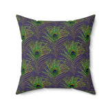 11PCF  Peacock Feather Pillow
