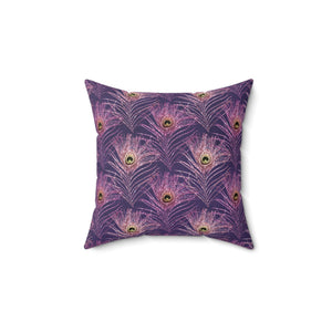 13PCF  Peacock Feather Pillow