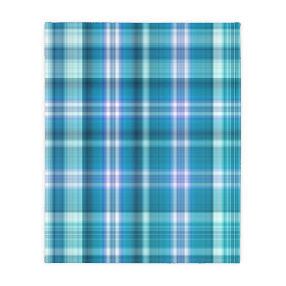 10CB  Colorful Plaid Blanket
