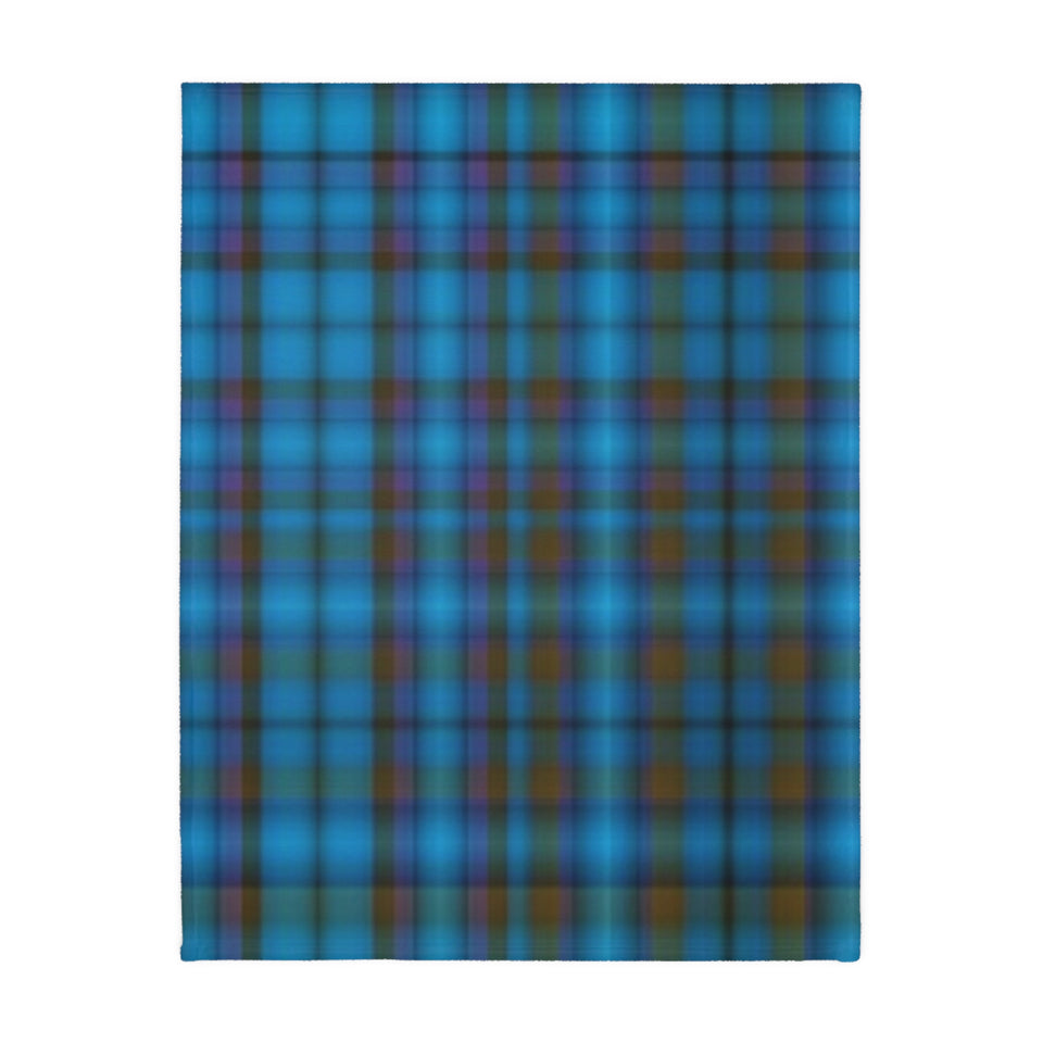 22CB  Colorful Plaid Blanket